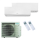 DAIKIN Klimaanlage Perfera Multisplit Set mit 2 Innengeräten 2 x 3,5 kW