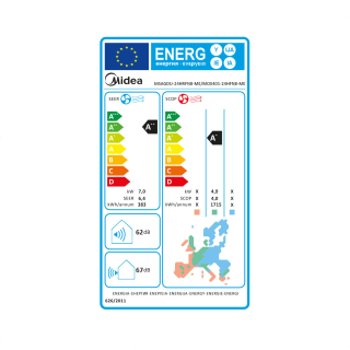 Midea Klimaanlage Xtreme Save Pro Wandgerät Set 7,0 kW