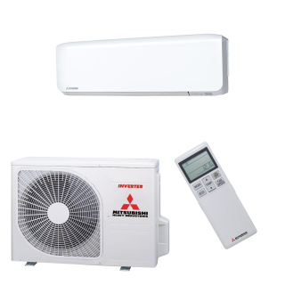 Mitsubishi Heavy Klimaanlage SRK-ZS-WF Wandgerät Set 2,0 kW Weiß