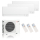 Mitsubishi Electric Klimaanlage Standard Wandgerät Multisplit Set mit 3 Innengeräten
