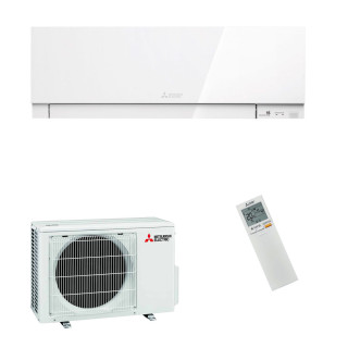 Mitsubishi Electric Klimaanlage Premium Wandgerät Set 2,5 kW Weiß
