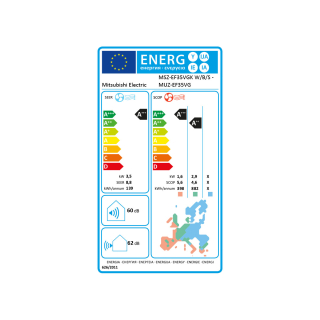 Mitsubishi Electric Klimaanlage Premium Wandgerät Set 3,5 kW Weiß