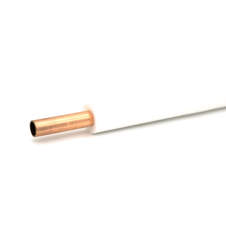 25m Isoliertes CU-Rohr, Isol. schwerentflammbar 9mm -  3/4" 1mm (ungebördelt)