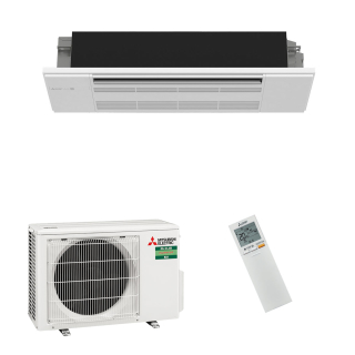 Mitsubishi Electric Klimaanlage MLZ-KP 1-Wege Deckenkassette Set 2,5 kW bis 5,0 kW inkl. Blende