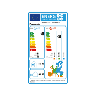 Panasonic Klimaanlage Professional YKEA Wandgerät Set 2,5 kW bis 7,1 kW