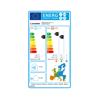 Mitsubishi Heavy Klimaanlage SRK-ZSX-WF Wandgerät Multisplit Set mit 4 Innengeräten mehrfarbig