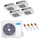 Midea Klimaanlage 4-Wege-Deckenkassette Multisplit Sets inkl. Blende