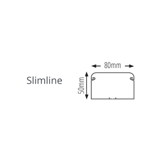 ASPEN Kondensatpumpe NEW Silent+ Mini Lime mit Kanalsystem S-Ducting 65mm x 70mm Weiß