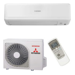 Mitsubishi Heavy Klimaanlage SRK-ZSP-W Standard Wandgerät Set 4,5 kW