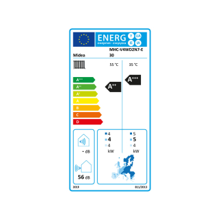 Midea Wärmepumpe Monoblock M Thermal Arctic 4 kW bis 16 kW R290
