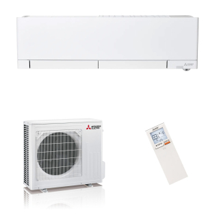 Mitsubishi Electric Klimaanlage MSZ-RZ R290 Hyper Heating Wandgerät Set 2,5 kW bis 5,0 kW