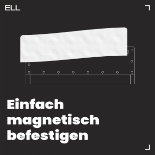 ELL Klimaanlage Front Wandgerät Set mehrfarbig