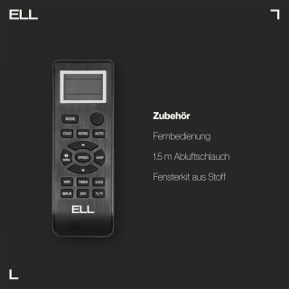 ELL Mobile Klimaanlage Atmos 3,25 kW R290