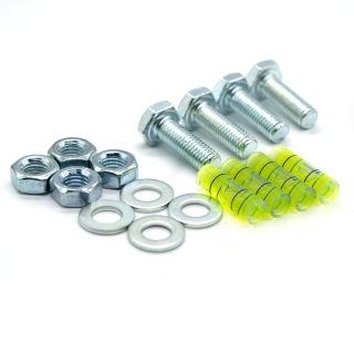 Sumo® Anti-Vibrations-Bodenkonsole Dämpfungssockel für Klimaanlagen & Wärmepumpen 2 Stk.