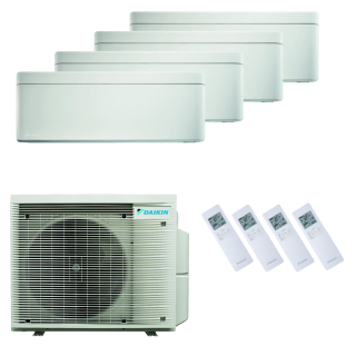 DAIKIN Klimaanlage Stylish Multisplit Set mit 4 Innengeräten mehrfarbig