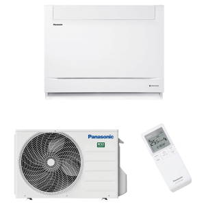 Panasonic Klimaanlage CFE Mini Truhengerät Set 2,5 kW bis 5,0 kW