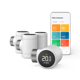 tado° Smartes Heizkörper-Thermostat X - Quattro Pack