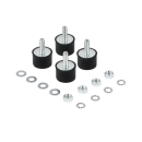 4 x Vibrationsf&uuml;&szlig;e / Schwingungsd&auml;mpfer...