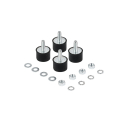 4 x Vibrationsf&uuml;&szlig;e / Schwingungsd&auml;mpfer...