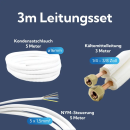 3m Leitungsset 1/4 3/8 K&auml;ltemittelleitung +...