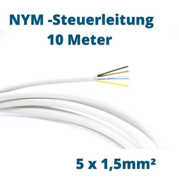 10 Meter NYM Steuerleitung 5 x1,5mm² Prosatech GmbH